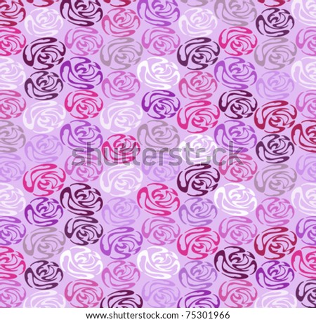 Lacy background from a roses