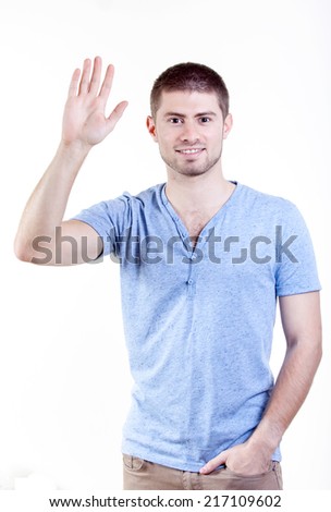 Waving Hello Stock Photos, Images, & Pictures | Shutterstock