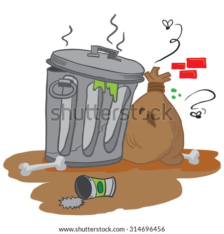 Garbage Stock Vector 63192019 - Shutterstock