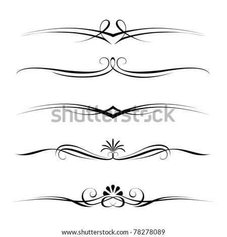 Decorative lines Stock Photos, Images, & Pictures | Shutterstock