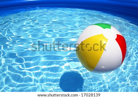 Pool Water With Beach Ball swimming pool ball stock images, royalty-free images & vectors Pool Water With Beach Ball swimming pool ball stock images, royalty-free images & vectors