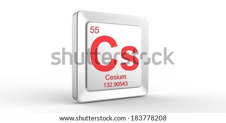 cs symbol 55 material for cesium chemical element of the periodic table - Periodic Table Symbol Ununquadium cs symbol 55 material for cesium chemical element of the periodic table - Periodic Table Symbol Ununquadium