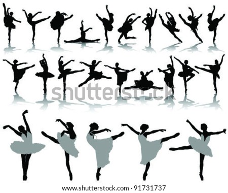 Ballerina Silhouette Stock Photos, Images, & Pictures | Shutterstock