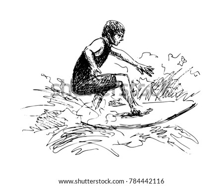 Surfer On Wave Stock Images, Royalty-Free Images & Vectors | Shutterstock