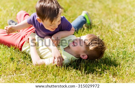 Children Fighting Stock Photos, Images, & Pictures | Shutterstock