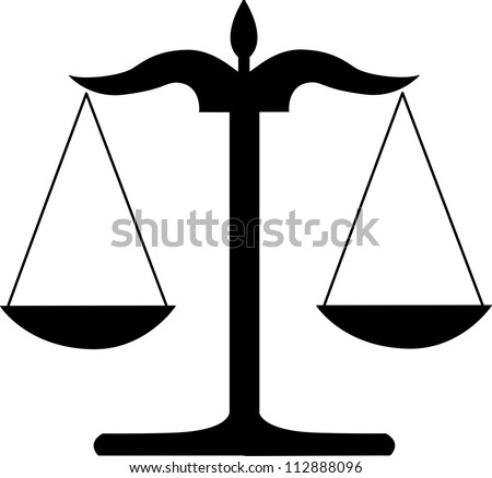 Scales Of Justice Symbol Stock Vectors & Vector Clip Art | Shutterstock