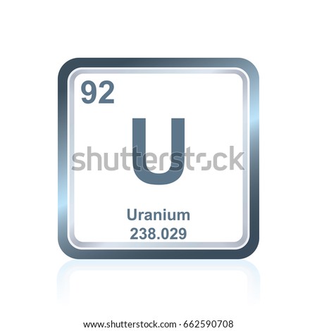 symbol of chemical element uranium as seen on the periodic table of the elements including - Periodic Table Symbol U symbol of chemical element uranium as seen on the periodic table of the elements including - Periodic Table Symbol U