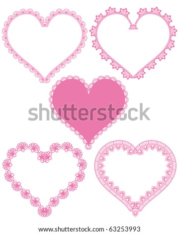 Lace heart Stock Photos, Images, & Pictures | Shutterstock