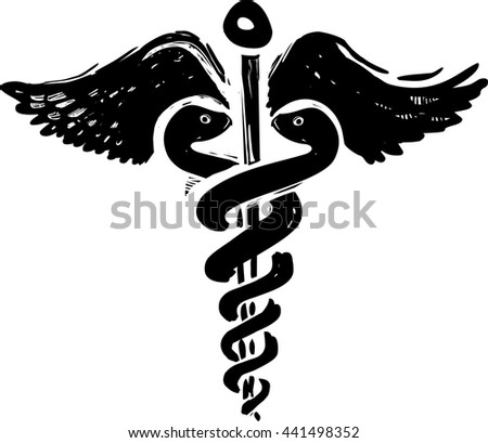 Caduceus medical symbol