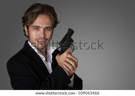 Profile View Sexy Man Wearing Business Stock Photo 20864869 - Shutterstock