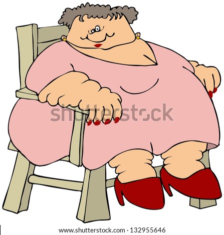 Fat Lady Cartoon Stock Images, Royalty-Free Images & Vectors | Shutterstock