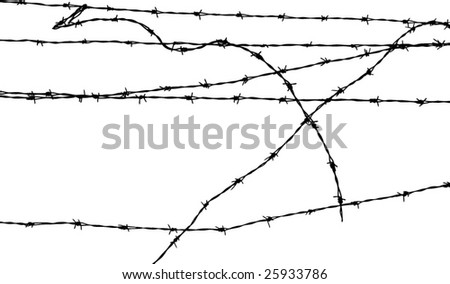 Barbwire Fence Stock Images, Royalty-Free Images & Vectors | Shutterstock