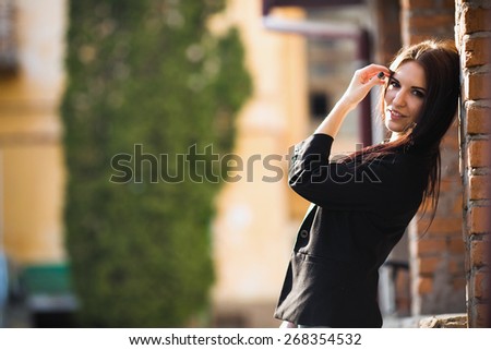 Leaning on wall Stock Photos, Images, & Pictures | Shutterstock