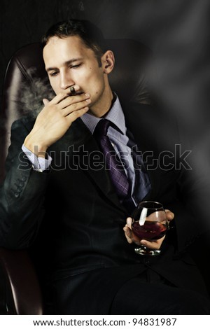 Man Drinking Whiskey Stock Photos, Images, & Pictures | Shutterstock