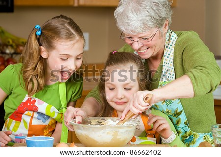 Grandma Cooking Stock Photos, Images, & Pictures | Shutterstock