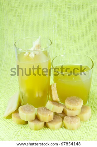 sugar cane juice