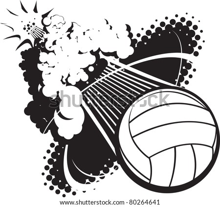 Volleyball Spike Stock Vectors & Vector Clip Art | Shutterstock