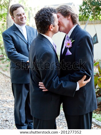 kissing gay wedding gay kiss gay marriage two gay grooms kissing gay wedding gay kiss gay marriage two gay grooms