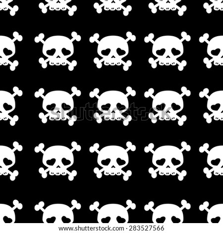 Kawaii Cute Halloween Skull Icons Set Stock Vector 190979318 - Shutterstock