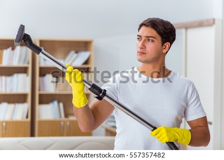 Cleaning The House man cleaning house stock images, royalty-free images & vectors Cleaning The House man cleaning house stock images, royalty-free images & vectors