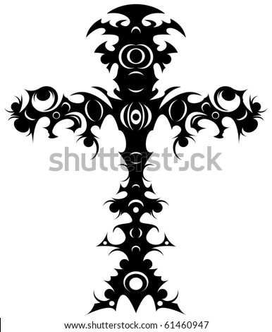 cross tribal tattoo stock images royalty free images u0026 vectors cross tribal tattoo stock images royalty free images u0026 vectors