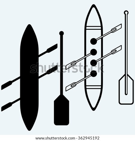 Canoe Silhouette Stock Photos, Images, & Pictures | Shutterstock