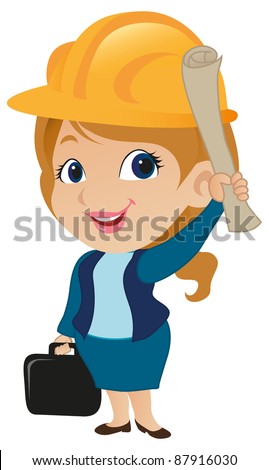 Little Girl Cartoon Holding Plate Food Stock Vector 64407982 - Shutterstock