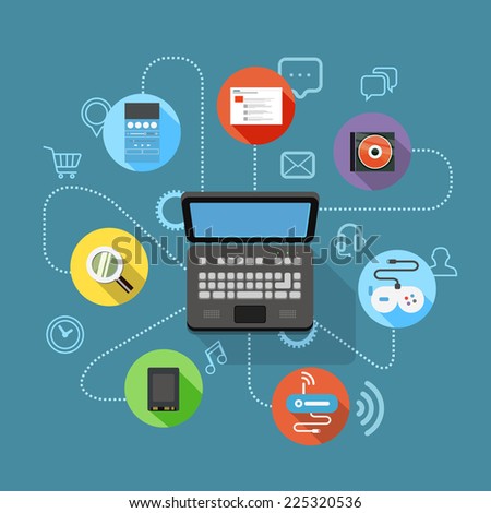 Output And Input Device Stock Vectors & Vector Clip Art | Shutterstock