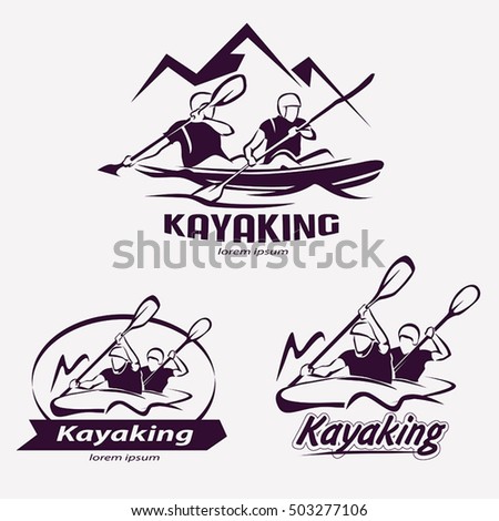 canoe logo stock images, royalty-free images & vectors