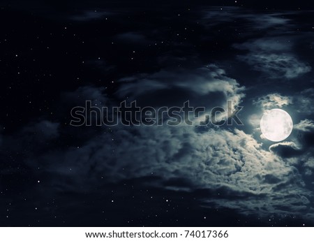 Midnight Moon Stock Photos, Images, & Pictures | Shutterstock