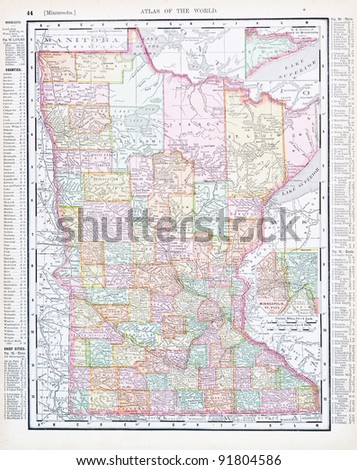 Stock Images similar to ID 24029296 - united states on an old worn...