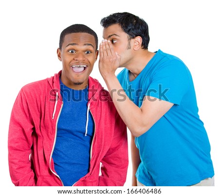 Man Whispering Stock Photos, Royalty-Free Images & Vectors - Shutterstock