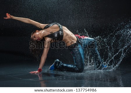 Wet dance retro photo 26
