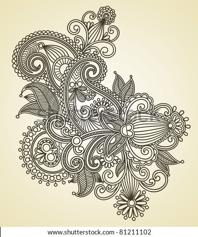 Henna Design Stock Photos, Images, & Pictures | Shutterstock