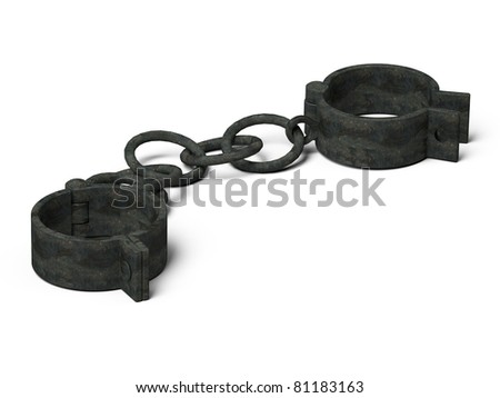 And vintage shackles and chain confirm. was Vintage shackles and chain the