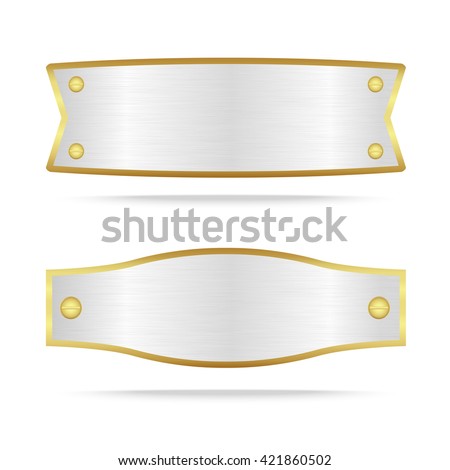 Set Labels Gold Silver Bronze Vector Stock Vector 9498757 - Shutterstock