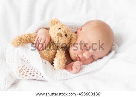 Newborn baby sleeping