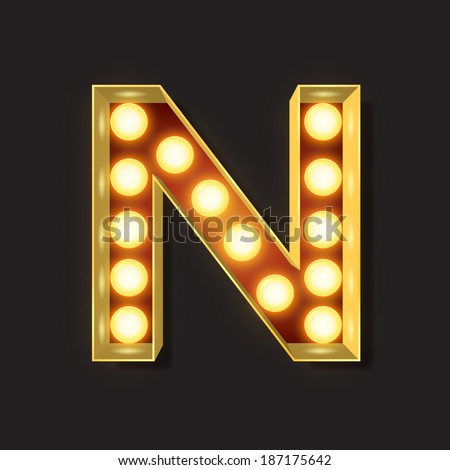 letter vector lamp Letter Marquee 187114379 Vector E Light Stock Vector