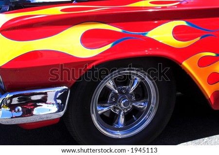 Custom Car Flames Stock Photos, Images, & Pictures | Shutterstock