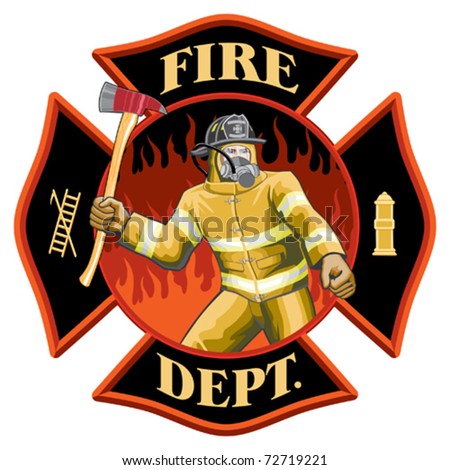 Firefighters Maltese Cross Stock Photos, Images, & Pictures | Shutterstock