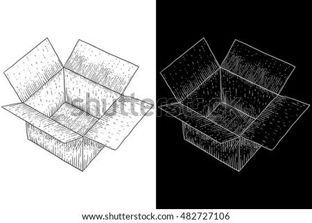 Open Box Doodle Stock Images, Royalty-Free Images & Vectors | Shutterstock