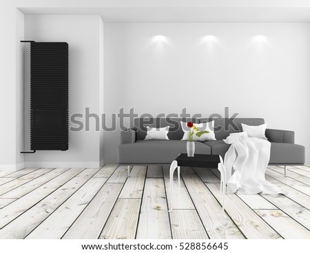 White Room Sofa Living Room Interior Stock Illustration 528856645 ... White Room Sofa Living Room Interior Stock Illustration 528856645 ...