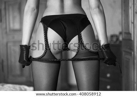 Download Sexy Woman Ass Skirt Whip Bdsm Stock Photo 272019026 ...