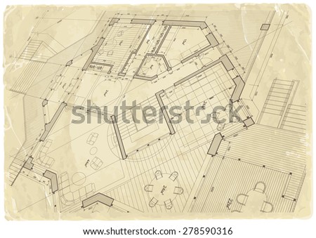 Architecture Drawing Paper architectural drawing house plan on texture stock vector 278590442 Architecture Drawing Paper architectural drawing house plan on texture stock vector 278590442