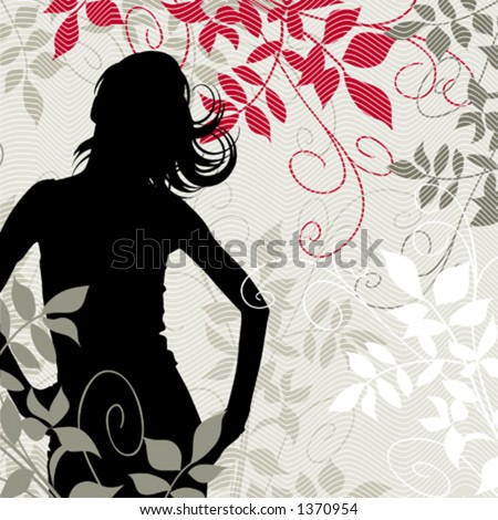 Tree Woman Stock Vector 91363916 - Shutterstock