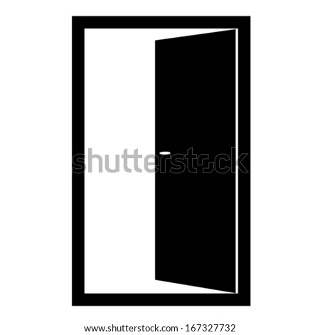 Open Door Black And White Open Door Black And White