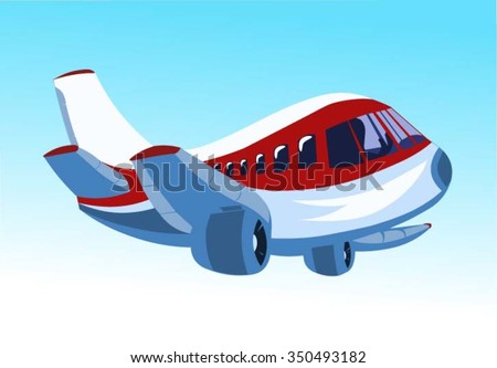 Cartoon Airplane Stock Images, Royalty-Free Images & Vectors | Shutterstock