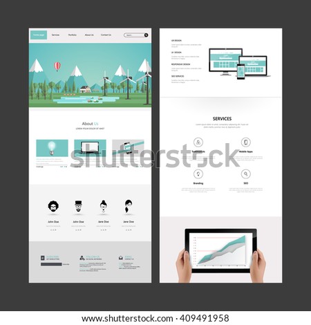 web page design