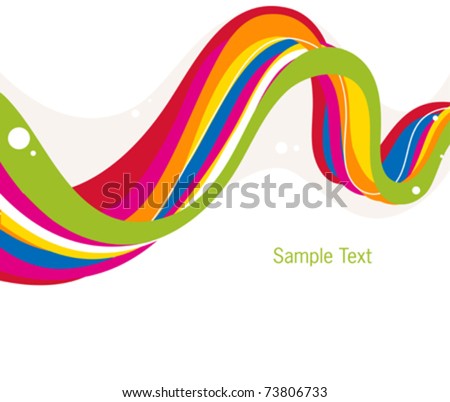 Rainbow Colors Background Stock Vector 73806733 - Shutterstock