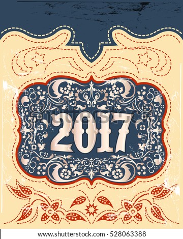 2017 Western Style Holidays Design Cowboy Belt Buckle With Background Event Poster 2017 Western Style Holidays Design Cowboy Belt Buckle With Background Event Poster